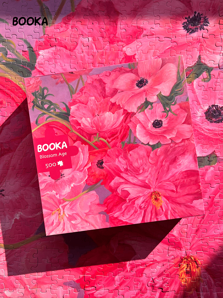 Booka Puzzle-Blossom Age (4) 500pcs Jigsaw Puzzle-Booka-Blossom Age