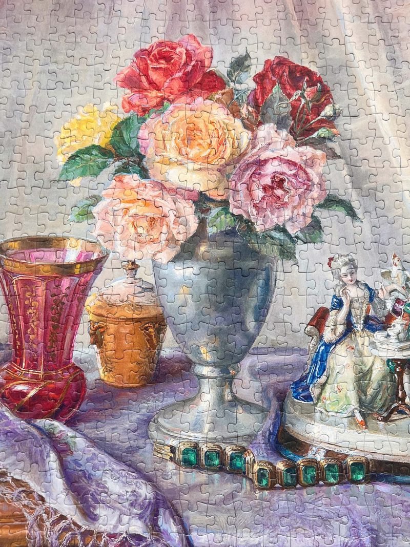 500pcs Jigsaw Puzzle-Booka-Flowers and Still Life