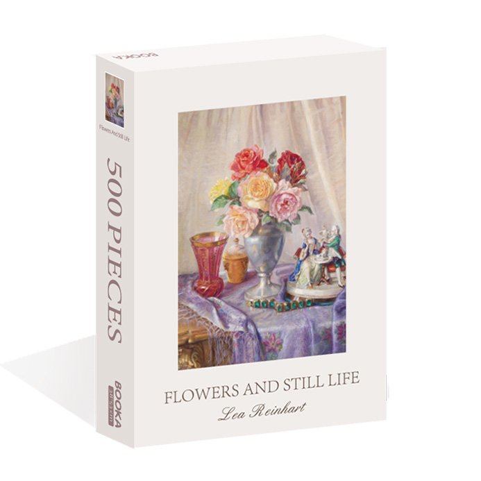 500pcs Jigsaw Puzzle-Booka-Flowers and Still Life