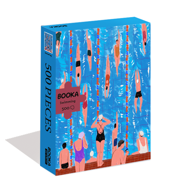 500pcs Jigsaw Puzzle-Booka-Swimming