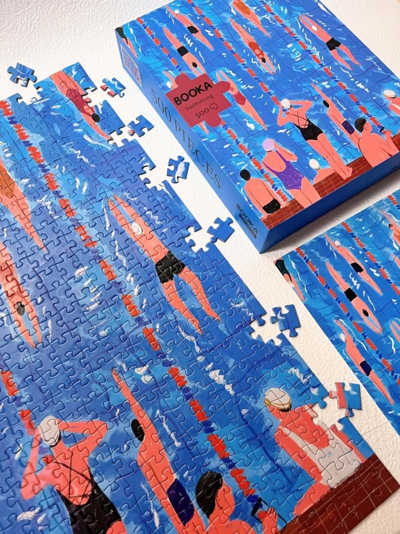 500pcs Jigsaw Puzzle-Booka-Swimming