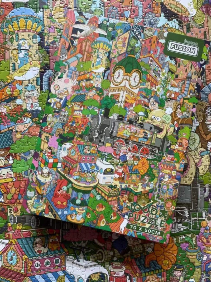 1000pcs Jigsaw Puzzle-Botop Fusion-Modern City