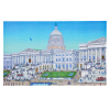 1500 Piece Puzzle-Seren Art-Capitol Building, Washington DC