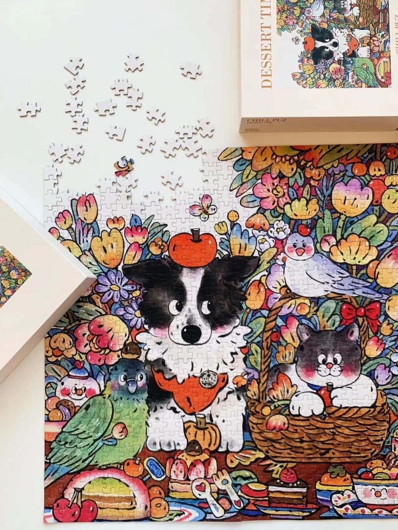 650 Piece Puzzle-Chill Puz-Dessert Time