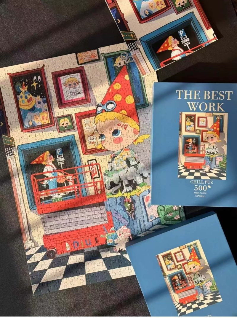 500 Piece Puzzle-Chill Puz-The Best Work