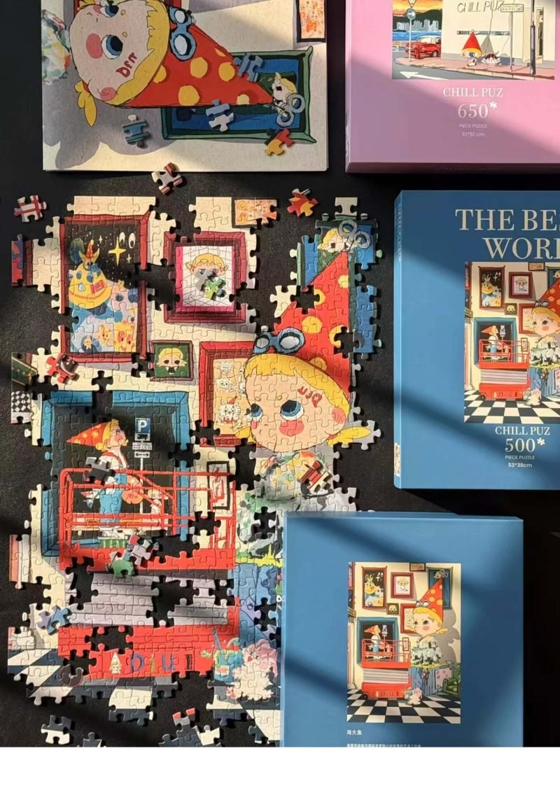 500 Piece Puzzle-Chill Puz-The Best Work