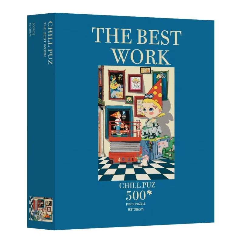 500 Piece Puzzle-Chill Puz-The Best Work