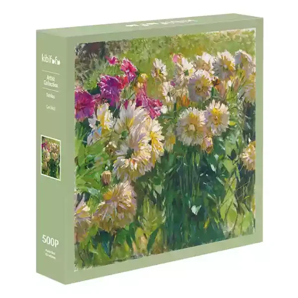 500pcs Jigsaw Puzzle-Kibifufu-Dahlias