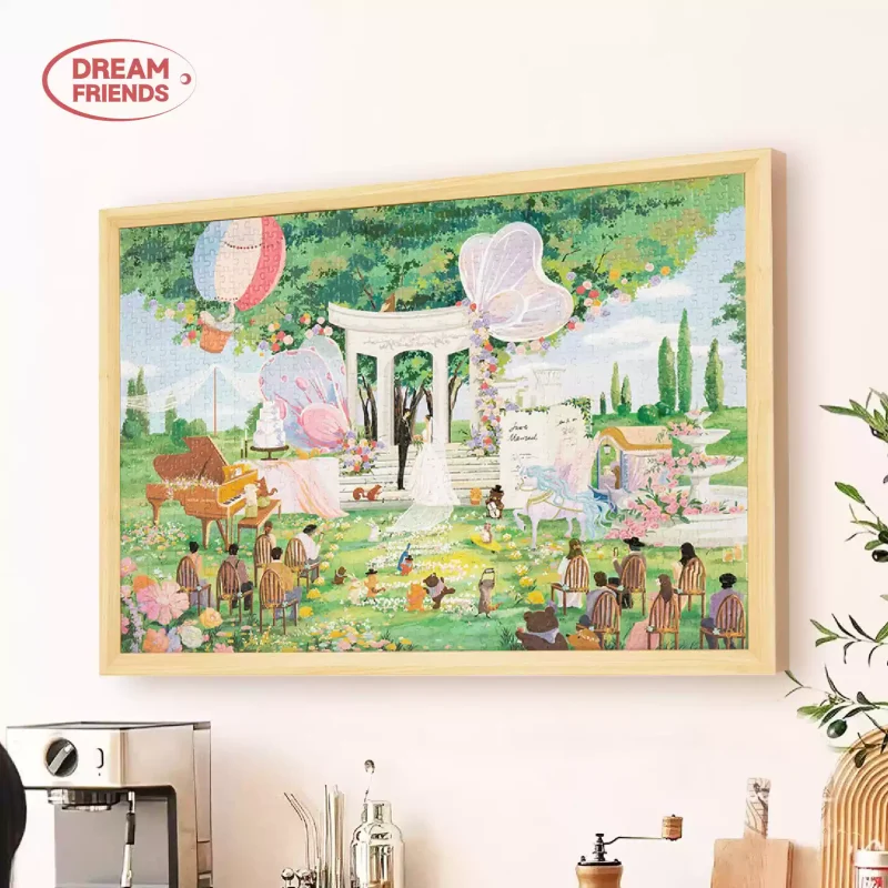 1000 Jigsaw Puzzle-Dream Friends-Our Best Wedding