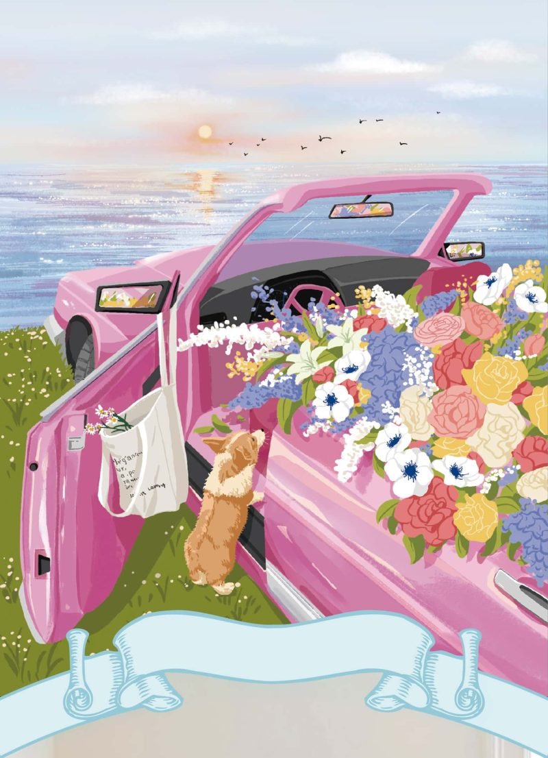 1000 Jigsaw Puzzle-Dream Friends-Seaside Vacation Dream Life