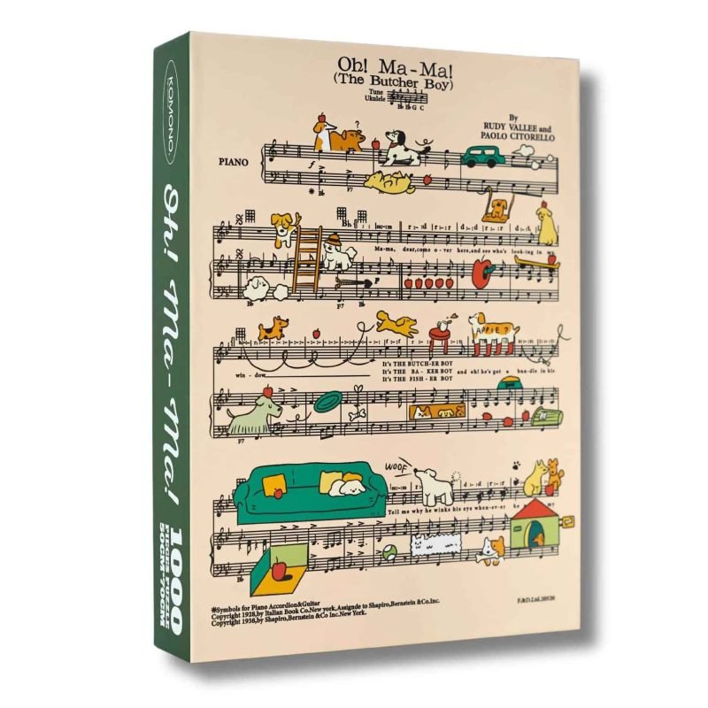 1000pcs Jigsaw Puzzle-Komono-Oh Ma Ma!