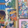 1000pcs Jigsaw Puzzle-Komono-Peony Pavilion