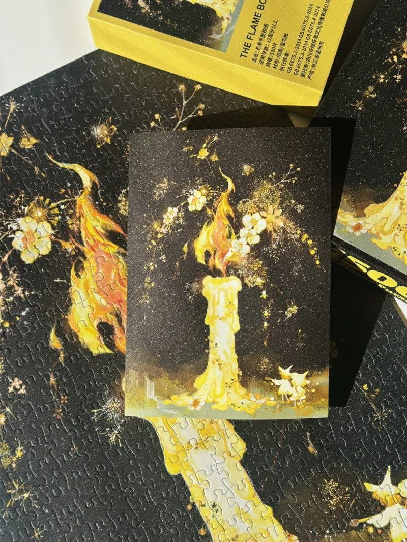 Komono-The Flame Bouquet (25) 500pcs Jigsaw Puzzle-Komono-The Flame Bouquet