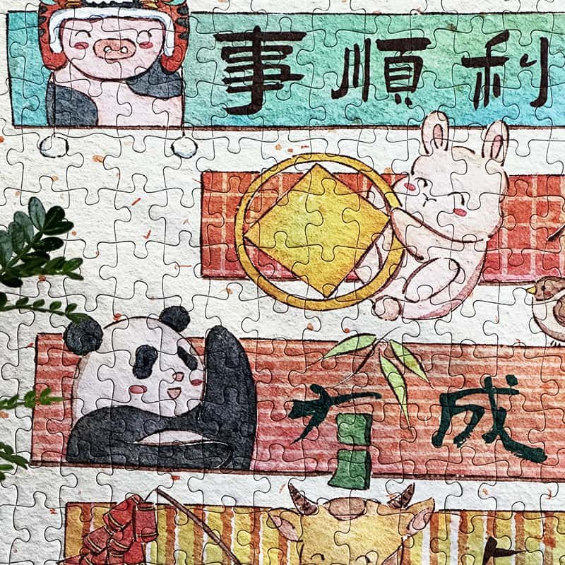 Kors Puzzle-Best Wishes (2) 500pcs Jigsaw Puzzle-Kors-Best Wishes