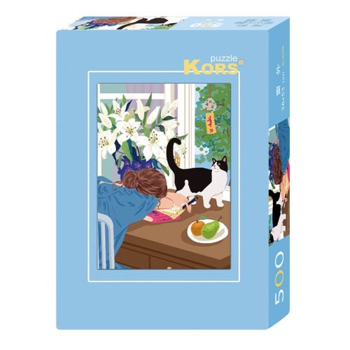 500pcs Jigsaw Puzzle-Kors-By the Window