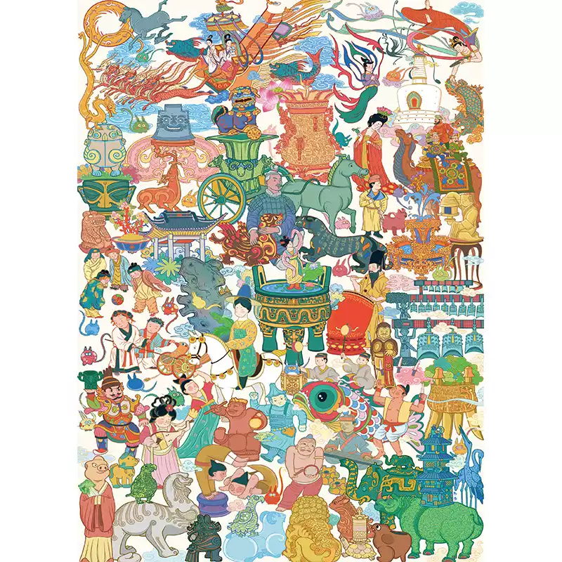 1000pcs Jigsaw Puzzle-Kors-China