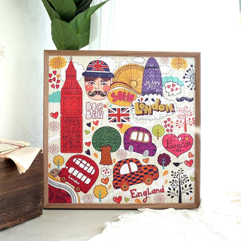 1000pcs Jigsaw Puzzle-Kors-Funny London