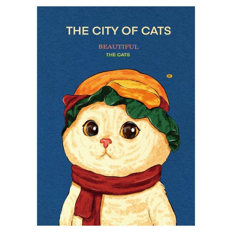 500pcs Cat Puzzle-Kors-City of Cats