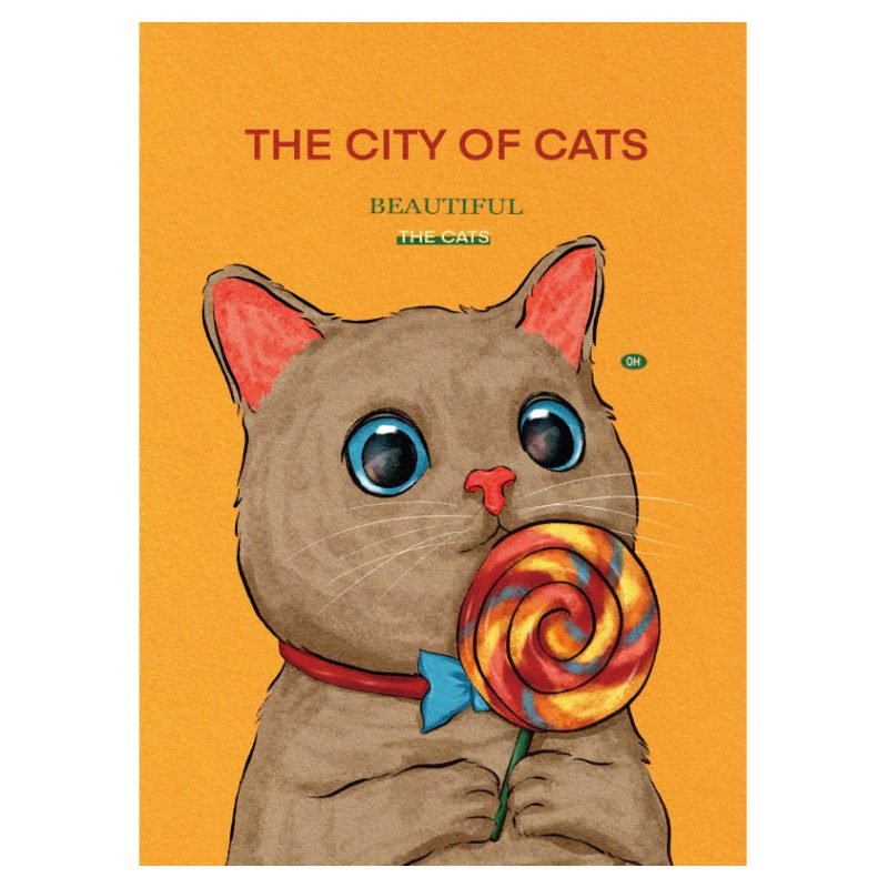 500pcs Cat Puzzle-Kors-City of Cats