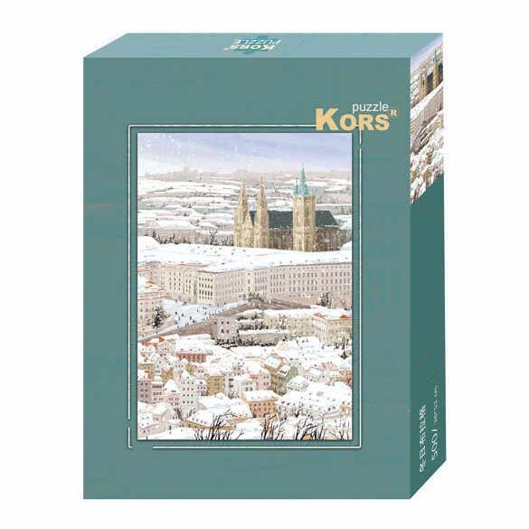 1000pcs Jigsaw Puzzle -Kors-Winter Prague