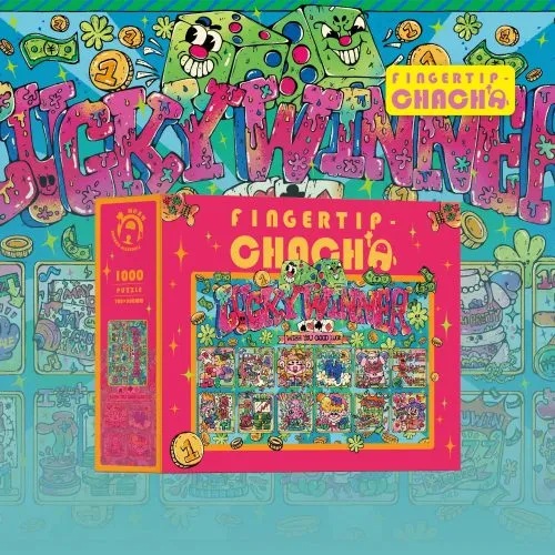 1000pcs Jigsaw Puzzle-Fingertip-chacha-Lucky Winner