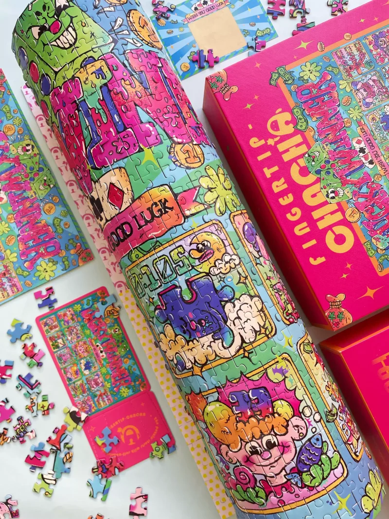 1000pcs Jigsaw Puzzle-Fingertip-chacha-Lucky Winner