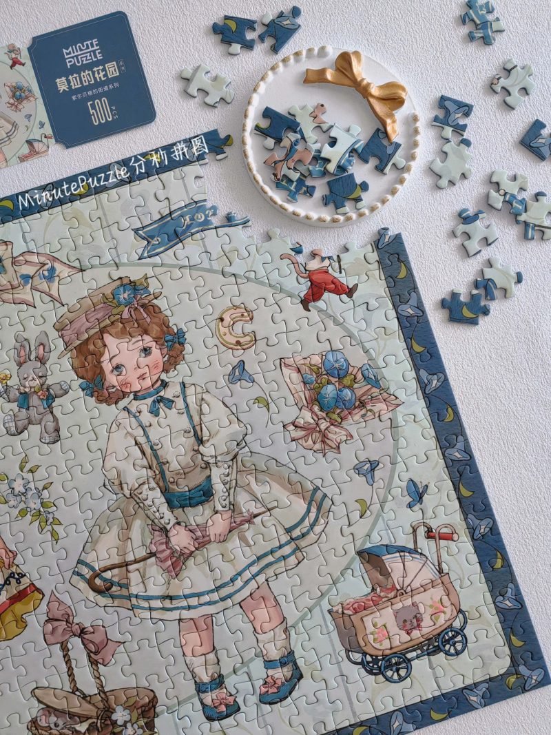 500pcs Jigsaw Puzzle-Minute Puzzle-Mora's Garden