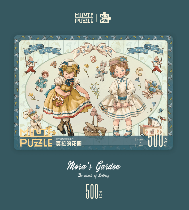 500pcs Jigsaw Puzzle-Minute Puzzle-Mora's Garden
