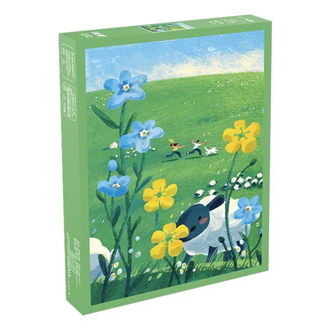 1000 Jigsaw Puzzle-Kibifufu-Pastoral