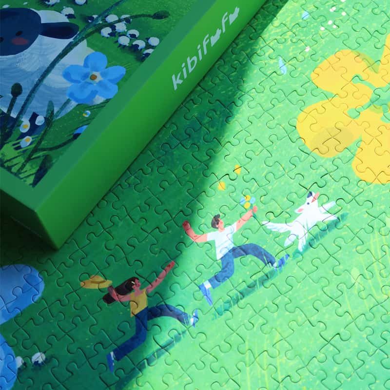 1000 Jigsaw Puzzle-Kibifufu-Pastoral