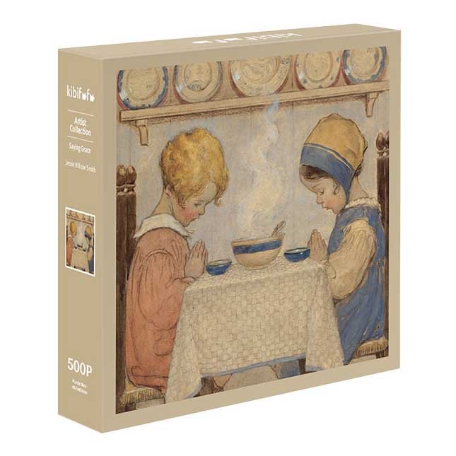 500pcs Jigsaw Puzzle-Kibifufu-Saying Grace