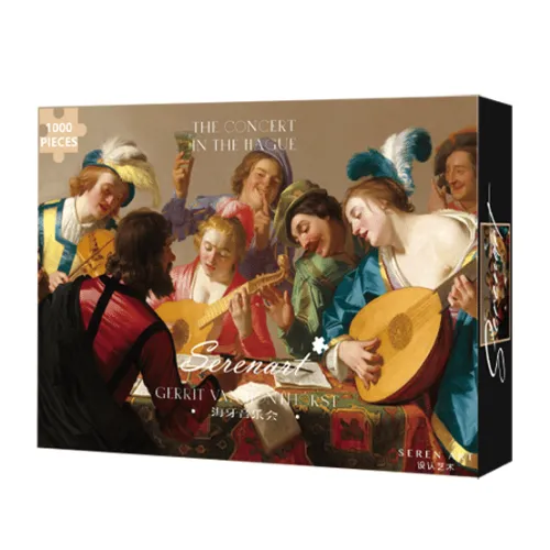 The Concert in Hague-1000pcs puzzle (2) Seren Art-1000pcs Puzzle-The Concert in Hague