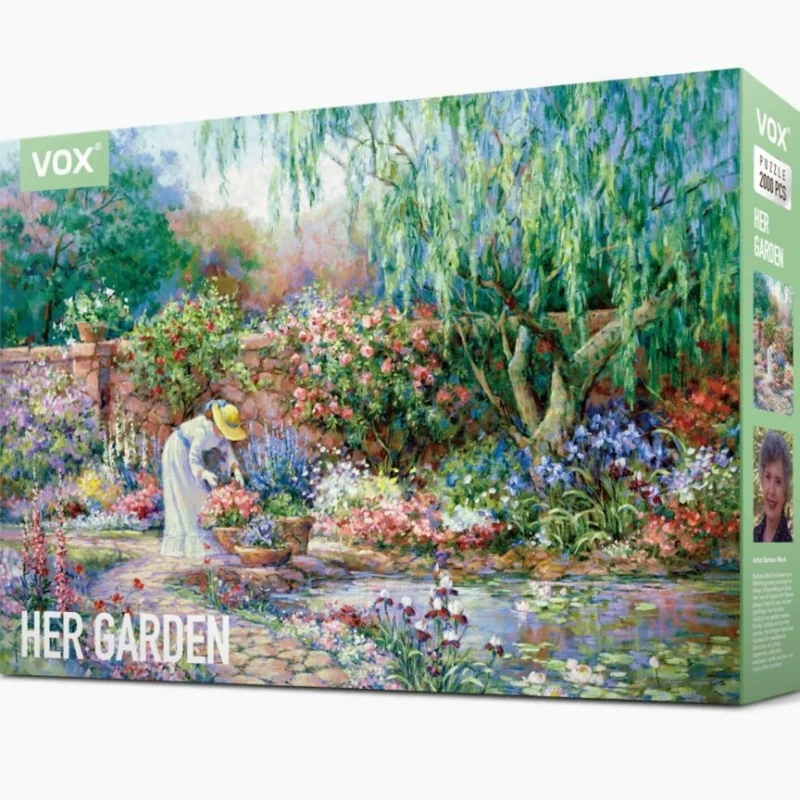2000pcs Jigsaw Puzzle-Vox Puzzle-Her Garden