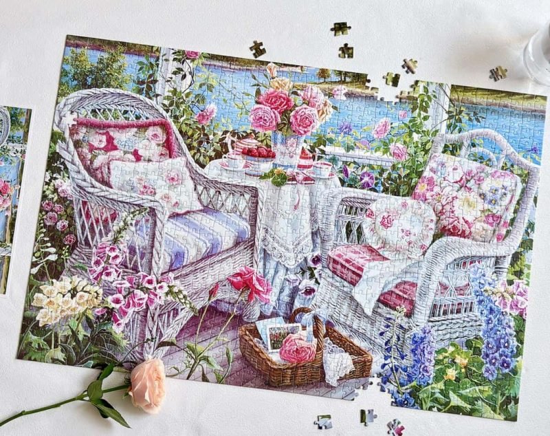 1000pcs Art Puzzle-Vox-A Memorable Afternoon