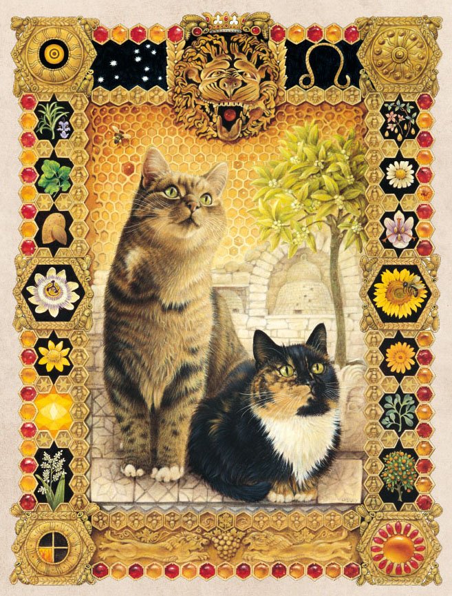 ZodiacCats詳情頁面 1000pcs Animal Puzzle-Vox-Cat Constellation