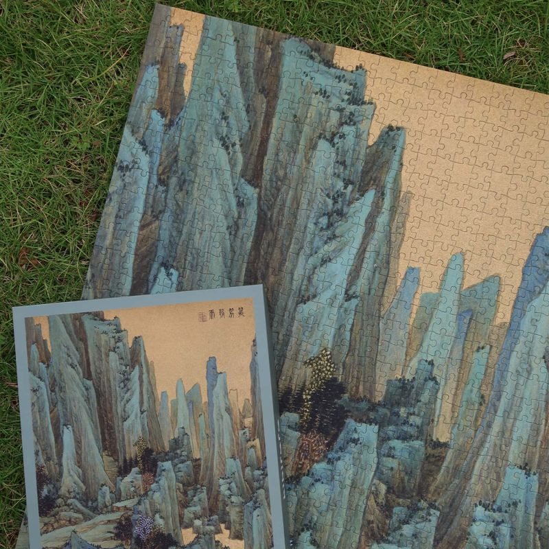 Wan Hu Chao Tian 1000 Jigsaw Puzzle-Kibifufu-Wan Hu Chao Tian