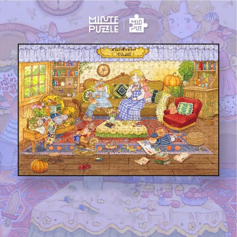 1000pcs Jigsaw Puzzle-Minute Puzzle-Afternoon Tea Time