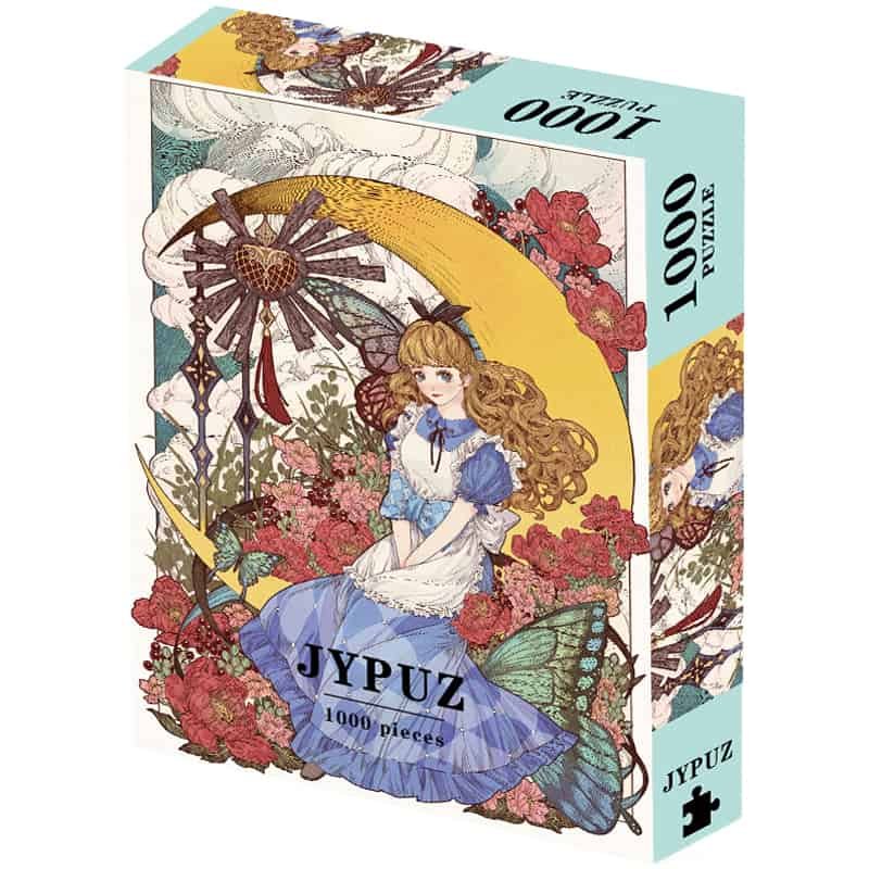 1000pcs Jigsaw Puzzle-JYPUZ-Alice in Flowers