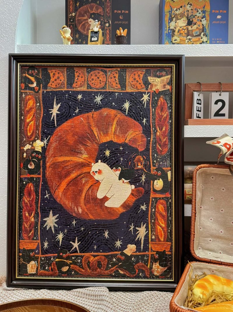 521pcs Jigsaw Puzzle-Pinpin-Good Night Series