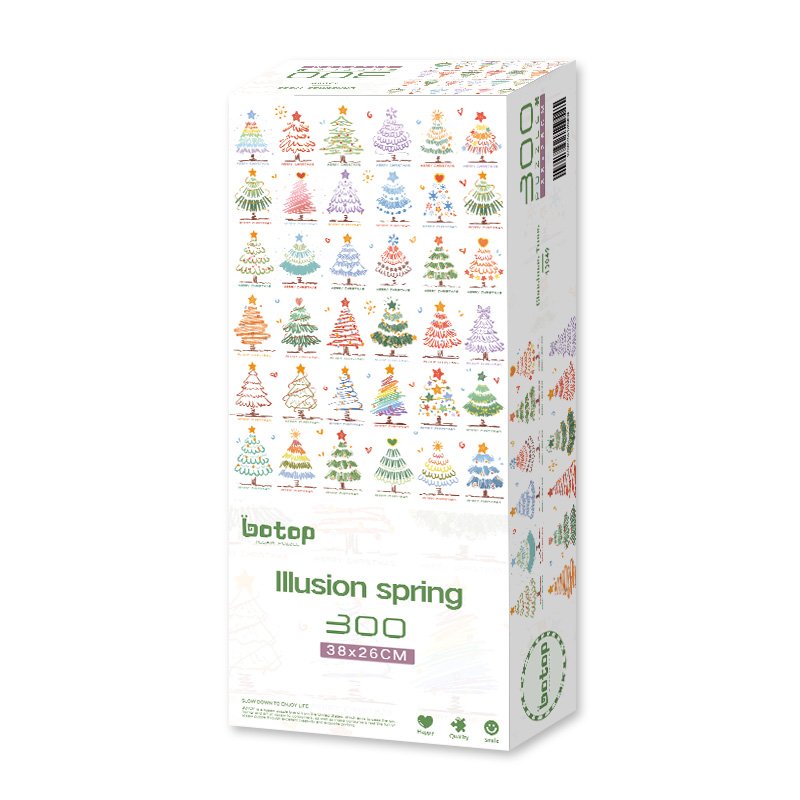 Christmas Tree (2) 300pcs Jigsaw Puzzle-Botop-Christmas Tree