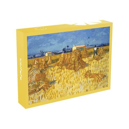 500pcs Jigsaw Puzzle-Kibifufu-Corn Harvest In Provence