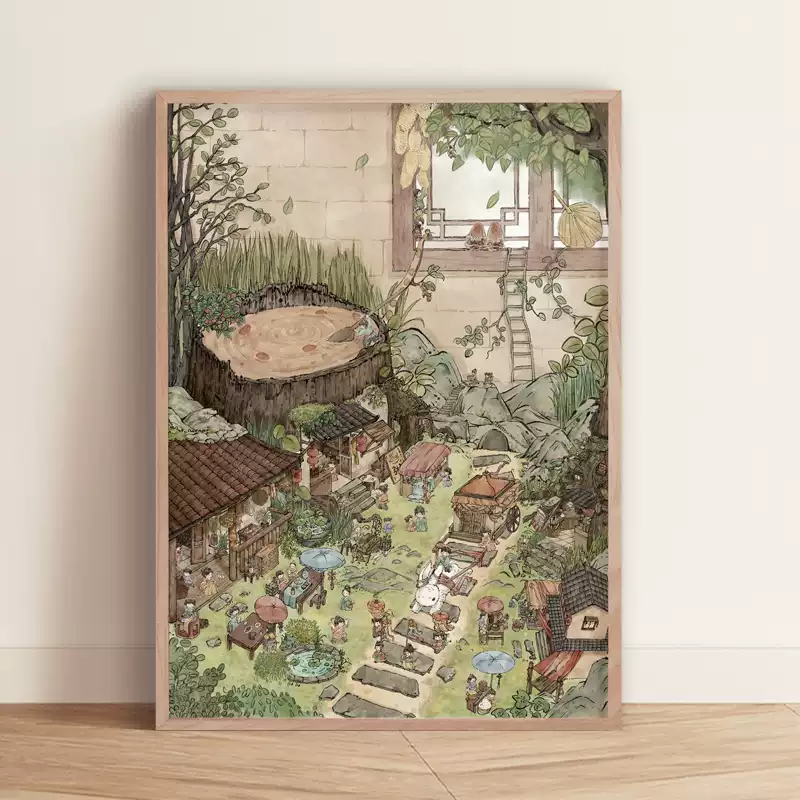 Soulpuzz-Corner Secret Realm Jigsaw Puzzle 1000pcs