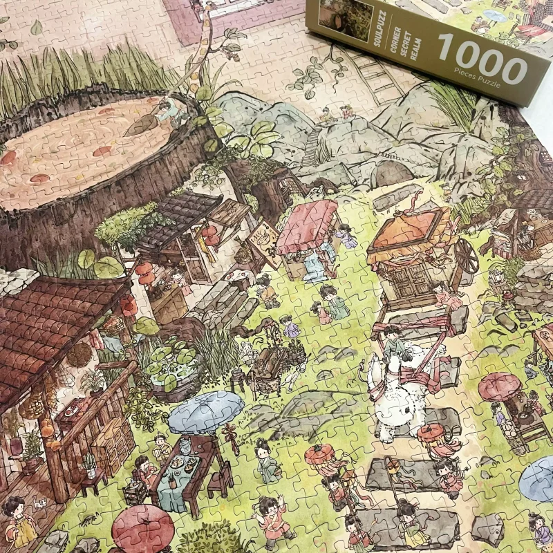 Soulpuzz-Corner Secret Realm Jigsaw Puzzle 1000pcs