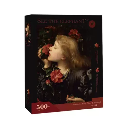 500pcs Jigsaw Puzzle-See the Elephant-Dame Alice Ellen Terry