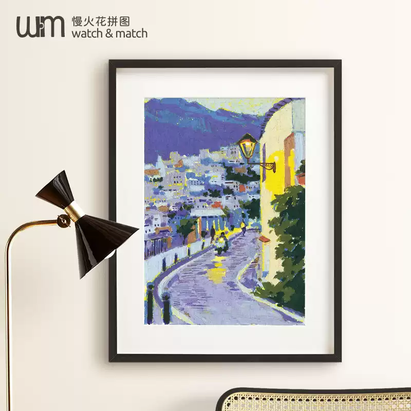 500pcs Jigsaw Puzzle-Watch Match-Evening in Positano