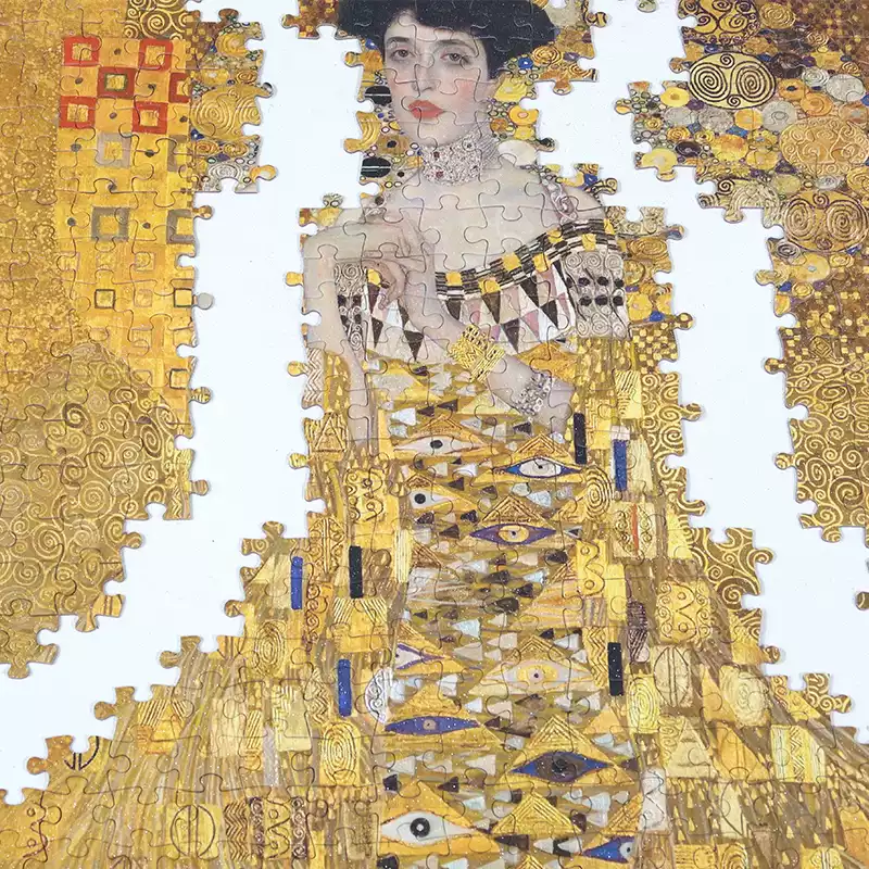 500pcs Jigsaw Puzzle-Kibifufu-Gustav Klimt-Portrait of Adele Bloch Bauer