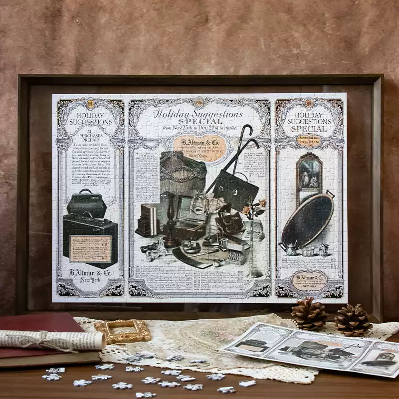 500pcs Jigsaw Puzzle-Watch Match-Holiday Suggestion