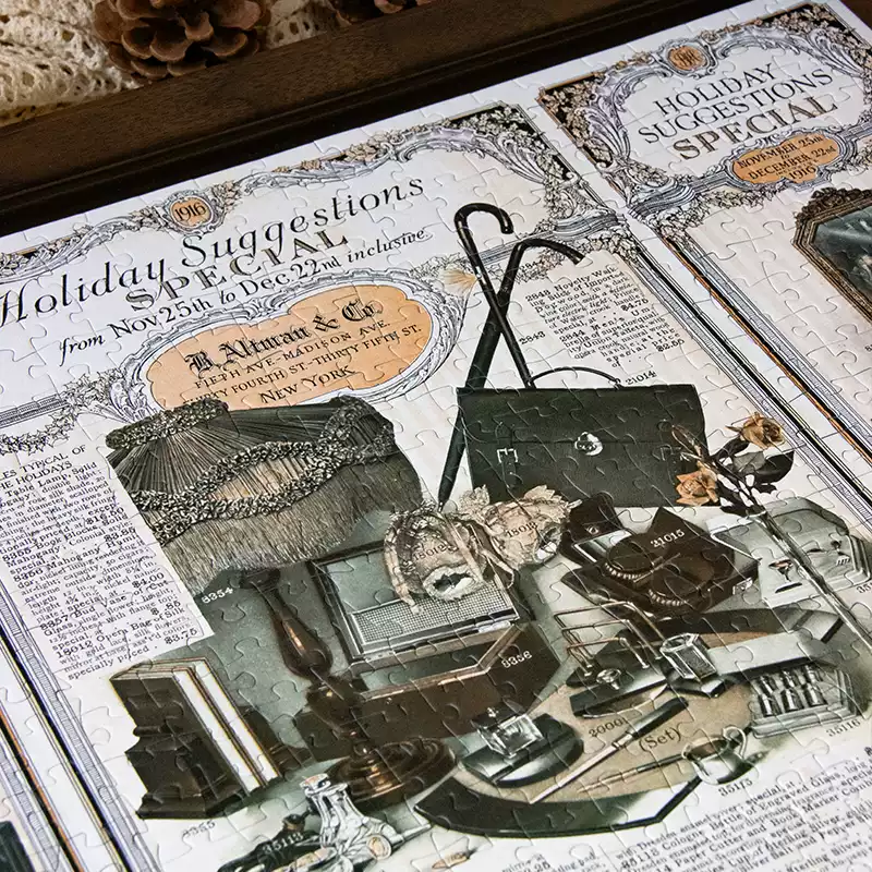 500pcs Jigsaw Puzzle-Watch Match-Holiday Suggestion