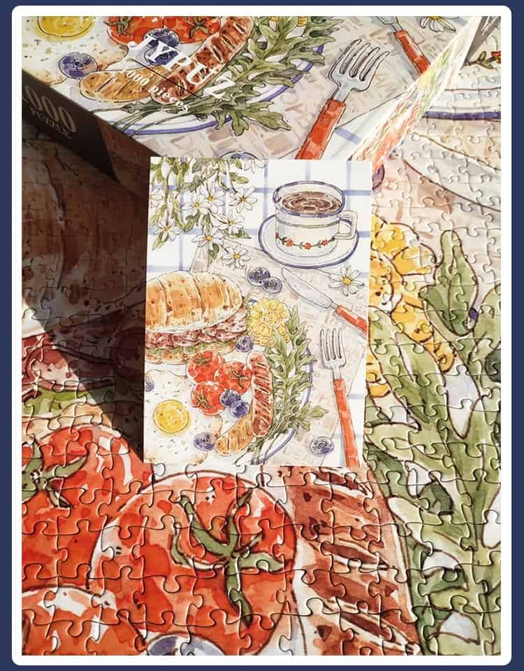 JYPUZ-Breakfast (2) 1000pcs Jigsaw Puzzle-JYPUZ-Breakfast