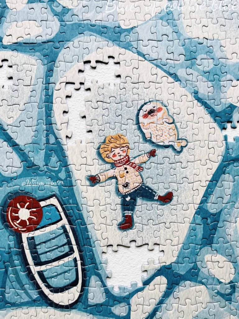 Of course blue puzzle